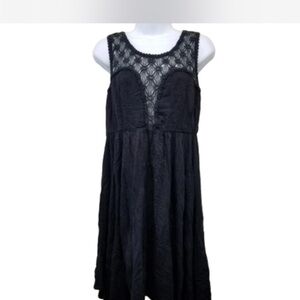 Free people Black Sleeveless Dress